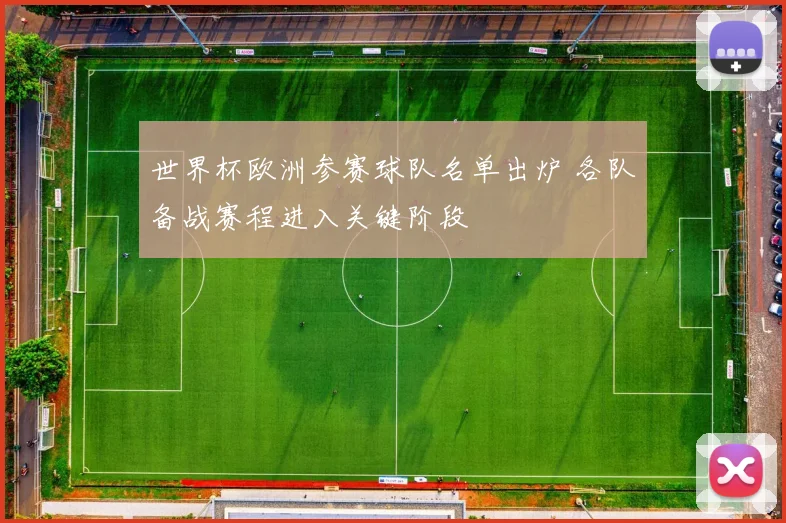 世界杯欧洲参赛球队名单出炉 各队备战赛程进入关键阶段
